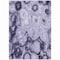 Homeroots 5' X 8' Purple And Lavender Abstract Washable Indoor Outdoor Area Rug 577164 - alternate 4