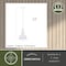 Vaxcel Beloit 1 Light Satin Nickel Farmhouse Pendant Clear Glass P0273 - alternate 5