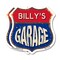 Signmission Billy's Garage, 12 inch X 12 inch, Plastic Sign, 2PK SHI-P-2PACK-12-383-BILLY - alternate 1