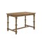 Homeroots 54" Oak Wood Trestle Base Dining Table 631278 - alternate 3