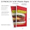 Signmission Cheeseburgers, Plastic Signs Only 24 Inch x 36 Inch, Corrugated Plastic, 2PK CSB-2436-2PACK-Cheeseburgers - alternate 2