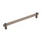 Amerock Mulino 10-1/16 in 256 mm Center-to-Center Black Brushed Nickel/Black Nickel Cabinet Pull BP36726BBNBN - alternate 1