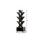 Homeroots 48" Black Wood Sixteen Tier Etagere Bookcase 717458 - alternate 2