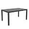Leisuremod Marlin 78 in Aluminum Extendable Dining Table, 330 lb Capacity, Seats 8, Weatherproof MDT78BL - alternate 1