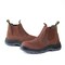 Handpoint 802 Mens 6 in Soft Toe Slip-On Work Boots-Water Resistant Crazy Horse Leather Safety Boots, 7 CRZ802EE-7 - alternate 3