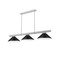 Z-Lite Vanguard Brushed Nickel 3 Light Billiard 3050-3BN-MMB - alternate 4