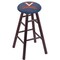 Holland Bar Stool Co Oak Bar Stool, Dark Cherry Finish, Virginia Seat RC30OSDC - alternate 1