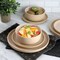 Soho Lounge Bryant Park 12 Piece Reactive Stoneware Dinnerware Set in Beige 750123481M - alternate 3