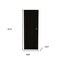 Homeroots 47in Black Wood Pantry Or Storage Closet 477654 - alternate 4