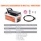 Vevor Air Hydraulic Pump Foot Operated Pump 10,000PSI 98in3 6.6FT Auto Body Shop NAP002 - alternate 6