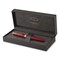 Parker Sonnet Fountain Pen with Gift Box, Medium Fountain Nib, Red Ink, Red Lacquer/Gold Barrel 1931474 - alternate 1