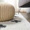 Jonathan Y Cristo Berber Geometric Shag White/Gray 2 ft. x 8 ft. Runner Rug MOH403A-28 - alternate 3
