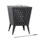 Sunjoy 18 in Steel Wood Burning Fire Pit with Poker and PVC Cover for Patio A301058510 - alternate 1
