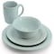 Martha Stewart 32 Piece Stoneware Dinnerware and Flatware Combo Set in Blue 96960.32 - alternate 3