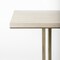 Homeroots Modern Square Wood and Gold Dining Table 397606 - alternate 4