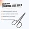 A2Z Scilab Salon Grade Cuticle Scissors 3.75 Inch Ultra Sharp Arrow Tip, Stainless Steel Nail Care Tool A2Z-ZR1159 - alternate 4