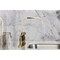 Kingston Brass Bridge Kitchen Faucet with Brass Sprayer, Polished Brass KS8252DKLBS - alternate 4