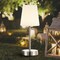 Jonathan Y Carson 12.75" Modern Minimalist Iron Rechargeable Integrated Portable LED Table Lamp, Nickel/White JYL7110A - alternate 6