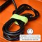 Grizzly Supply Self-Gripping Cable Tie, 8 in L, 0.75 in W, Hook and Loop Closure, Reusable, Assorted Colors, 10PK GS-HL8x3/4-Colored-10 - alternate 5