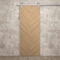 Sartodoors Modern Barn Door 36 x 84 inches, Ego 5005 Natural Oak, 6.6FT Silver Rail Track Heavy Hardware Set EGO5005BD-S-SNA-3684 - alternate 3