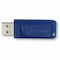 Verbatim Americas Verbatim  USB 2.0 Flash Drive, 4 GB, Blue 97087 - alternate 2