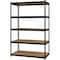 Iron Horse Boltless Shelving Unit, 5 Shelves, Steel, 24 in D x 48 in W x 72 in H 20994 - alternate 1