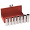 Klein Tools 1/2-Inch Drive Deep Socket Wrench Set, 8-Piece 65514 - alternate 1