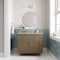 James Martin Vanities Chicago 36" Single Vanity, Walnut Whisper, w/ 3 CM Tajnar Eclos Top 503-V36-WLW-3TJR - alternate 3