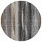 Homeroots 8' Brown Gray And Ivory Round Botanical Leaves Washable Indoor Outdoor Area Rug 581932 - alternate 3
