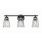 Z-Lite Andree Matte Black 3 Light Vanity 1960-3V-MB - alternate 2