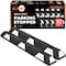 Xpose Safety Parking Block, Rubber, 4 in Height, 48 in Length, Black/White 10 PK PBSW-4-10-X-S - alternate 1
