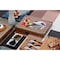 Picnic Time Family Of Brands NFL Buffalo Bills - Concerto Glass Top Cheese Cutting Board & Tools Set 919-00-505-044-2 - alternate 3