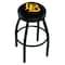 Holland Bar Stool Co 36" Blk Wrnkl Long Beach State University Swivel Bar Stool, Accent Ring L8B2B36LBStUn - alternate 1