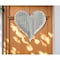 Homeroots 24" Whitewash Reclaimed Wood Heart Wall Decor 384909 - alternate 2