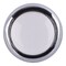 Brixwell Dual-Tone Round Cabinet Knob With White Insert For Kitchen Hardware 1 1/4 in Dia Polished Chrome BXB1291CHW - alternate 3
