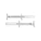 Marshalltown Line Stretcher, 6 in W, 4 to 12 in Line, Cast Aluminum Pair 16504 - alternate 3