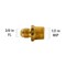 Proline Series Brass 3/8-in FL x 1/2-in MIP Male Union FL-184B - alternate 3