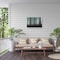 Trademark Fine Art Outdoor Canvas Art David Charouz 'Foggy forest' Wall Art for Patios, or Gardens 1X31963-OC3047WR - alternate 4