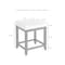 Crosley Vista Makeup Vanity Stool CF7007-WH - alternate 5
