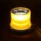 Helios Amber LED Beacon Warning Light with Magnetic Base (Amber Lens) HE-XB-SMA-W - alternate 3