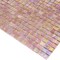 Apollo Tile Skosh 11.6 in. x 11.6 in. Glossy China Pink Glass Mosaic Wall and Floor Tile 18.69 sqft/case, 20PK APLNB88PK226A - alternate 4