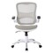 Osp Home Furnishings Riley Office Chair, White Mesh RLY26-WH - alternate 3