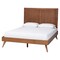 Baxton Studio Noela Platform Bed with Panel Headboard, King 269-11141-9409-ZORO - alternate 1