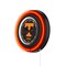 Holland Bar Stool University of Tennessee 15 Double Neon Wall Clock Clk15BK - alternate 3