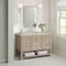 James Martin Vanities Breckenridge 48" Single Vanity, Whitewashed Oak, w/ 3 CM Tajnar Eclos Top 330-V48-WWO-3TJR - alternate 5