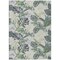 Homeroots 8' X 10' Artichoke Green Lavender And Ivory Botanical Leaves Washable Indoor Outdoor Area Rug 618385 - alternate 5