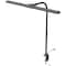 Data Accessories Co Clamp-On LED Desk Lamp - 20in Height x 18in Width - LED Bulb - Flexible Neck, Gooseneck, Dimmable,  21646 - alternate 1
