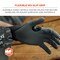 Ergodyne Nitrile Coated Cut-Resistant Gloves, Cut Level A7 , Nitrile , Sandy Nitrile , 2XL 1 PR 7073 - alternate 6
