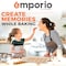 Emporio Kitchen Baking Pan Set, Oven Safe Tray, Up To 450 Deg F, White, 8PK EMPKW88H - alternate 2