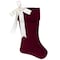 Dyno Red/White Matte W/Bow Christmas Stocking 20 in. 1201504AC - alternate 3